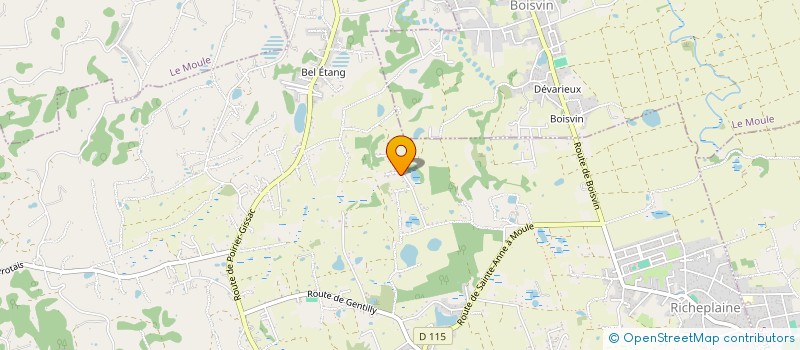 localisation de l'entreprise MONSIEUR YORRICK KACY BASTARAUD  SAINTE-ANNE