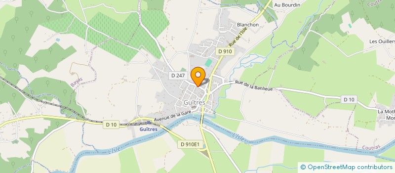 localisation de l'entreprise MONSIEUR YOSEF MAHI  GUITRES