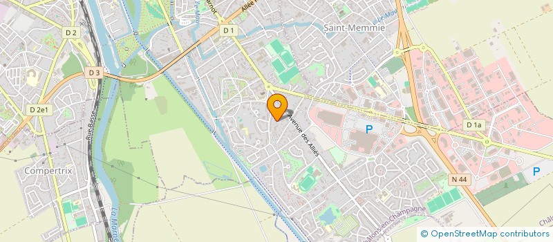 localisation de l'entreprise MONSIEUR YOSEPH DANIEL ABEBE  CHALONS-EN-CHAMPAGNE