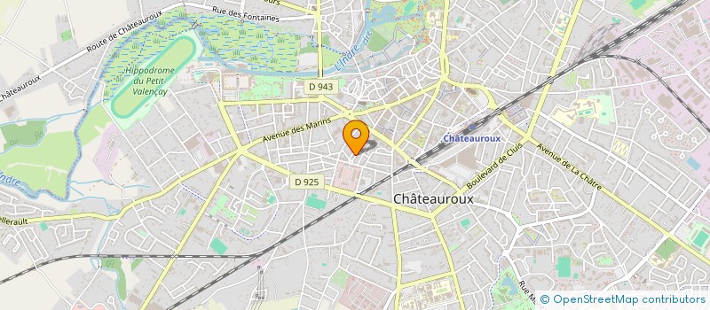 localisation de l'entreprise MONSIEUR YOSHIHIKO SHIMOMURA à CHATEAUROUX