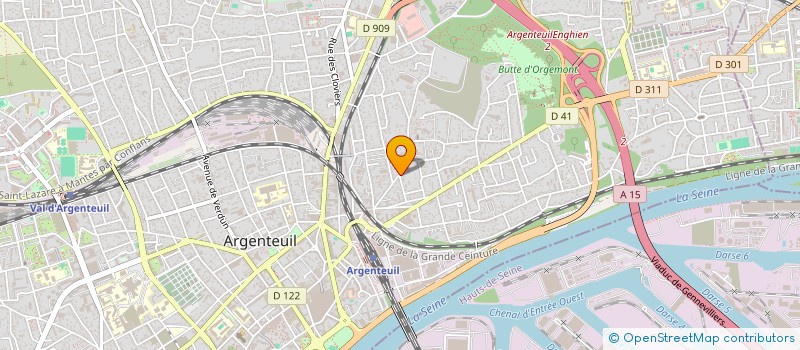 localisation de l'entreprise MONSIEUR YOSIP IVANCHUK  ARGENTEUIL