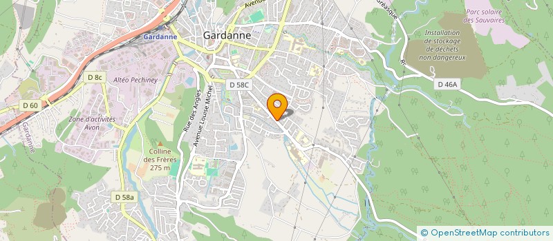 localisation de l'entreprise MONSIEUR YOSKA CZORNY  GARDANNE