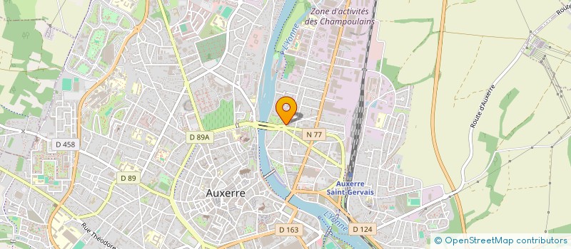 localisation de l'entreprise MONSIEUR YOSRI BEN SALAH à AUXERRE