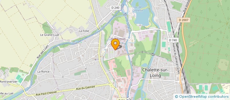 localisation de l'entreprise MONSIEUR YOSRI KAHLAOUI à CHALETTE-SUR-LOING