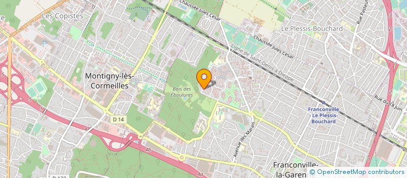 localisation de l'entreprise MONSIEUR YOSRI MELLAH  FRANCONVILLE