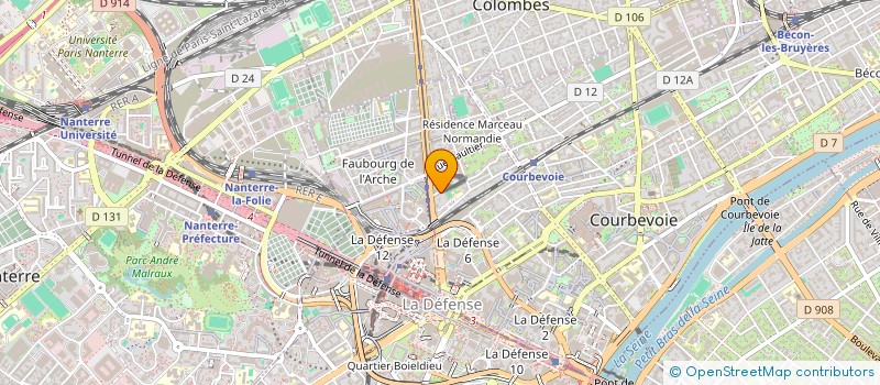 localisation de l'entreprise MONSIEUR YOSRI NACHI à COURBEVOIE