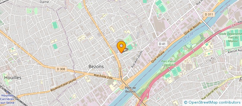 localisation de l'entreprise MONSIEUR YOSRI ZAMMEL  BEZONS