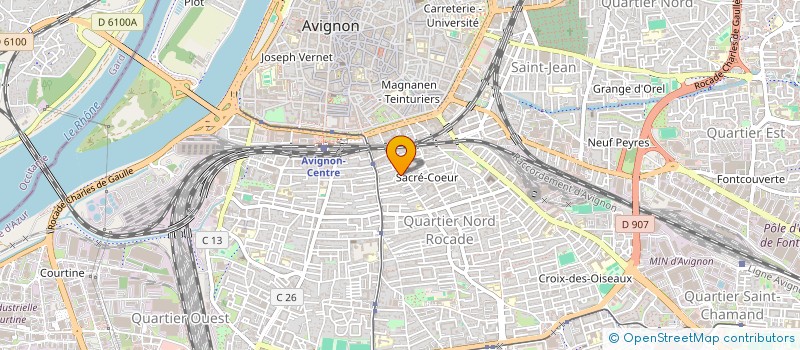 localisation de l'entreprise MONSIEUR YOSSEF AMRAM  AVIGNON