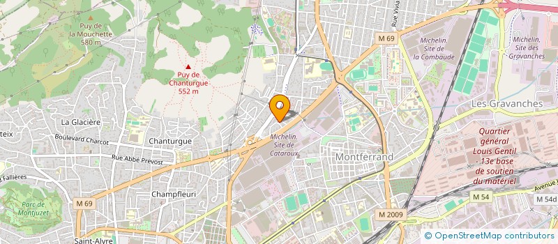 localisation de l'entreprise MONSIEUR YOSSEF EL AFGHANI  CLERMONT-FERRAND