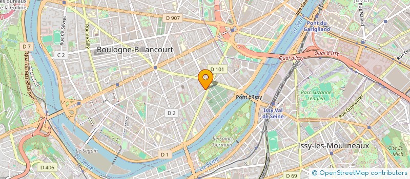 localisation de l'entreprise MONSIEUR YOSSEF EL MEJAHID à BOULOGNE-BILLANCOURT