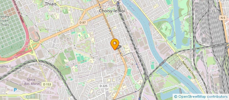 localisation de l'entreprise MONSIEUR YOSSEF ITZHAK BERREBI  CHOISY-LE-ROI