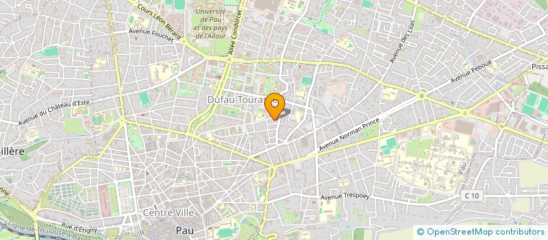 localisation de l'entreprise MONSIEUR YOSSEF SEBBAR à PAU