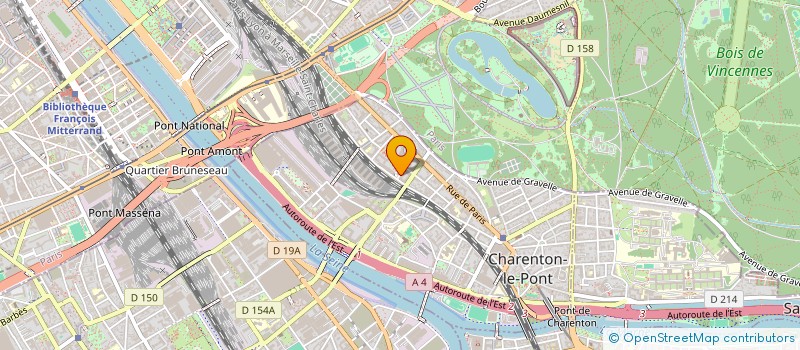 localisation de l'entreprise MONSIEUR YOSSI SOUSSAN  CHARENTON-LE-PONT