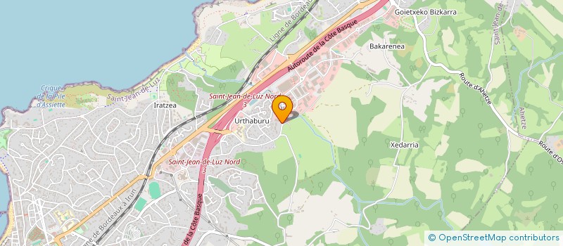 localisation de l'entreprise MONSIEUR YOSUKE KUJI à SAINT-JEAN-DE-LUZ