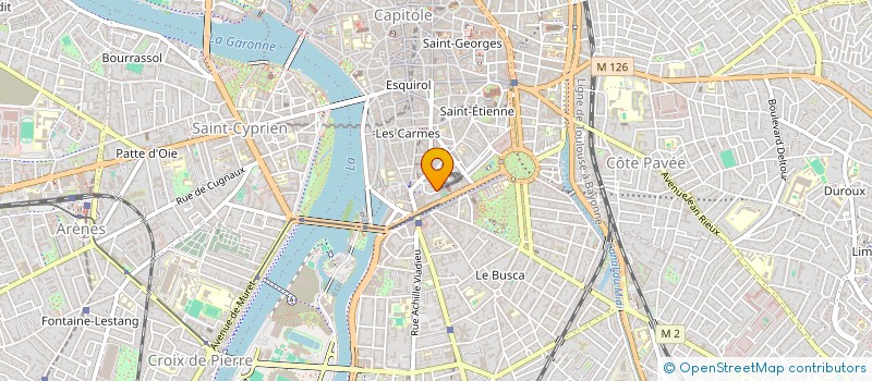 localisation de l'entreprise MONSIEUR YOTHIN GASPAR-GILLIS  TOULOUSE