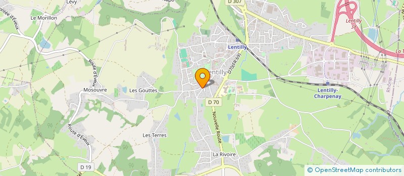 localisation de l'entreprise MONSIEUR YOTO PONCHEV  LENTILLY