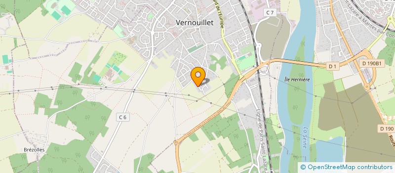 localisation de l'entreprise MONSIEUR YOU SAM à VERNOUILLET
