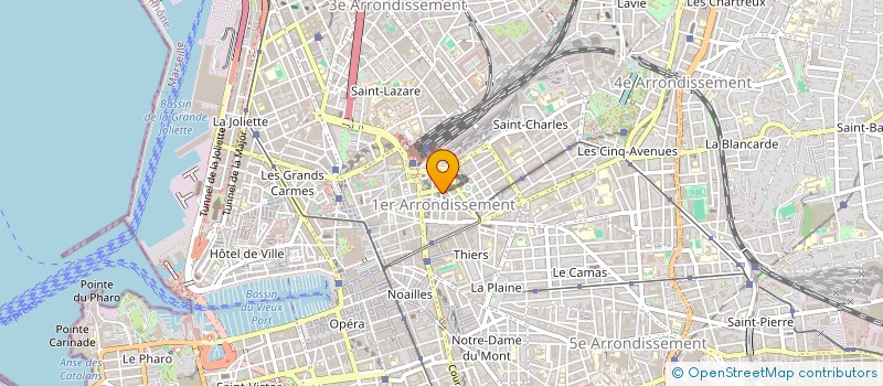 localisation de l'entreprise MONSIEUR YOUB N BAGHDALI  MARSEILLE