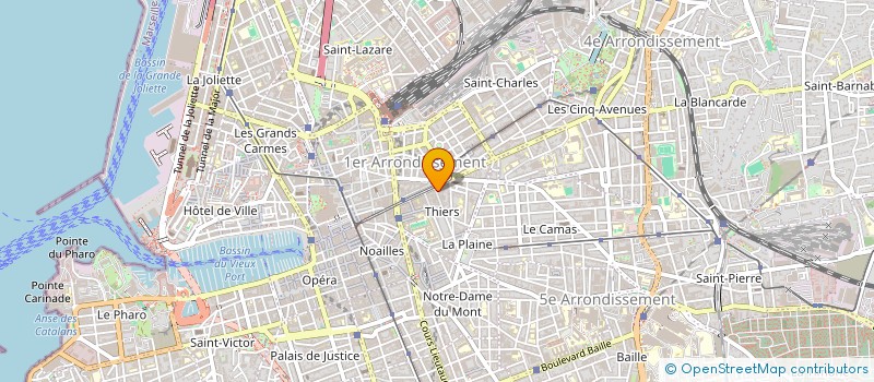 localisation de l'entreprise MONSIEUR YOUBA BELLACHE à MARSEILLE
