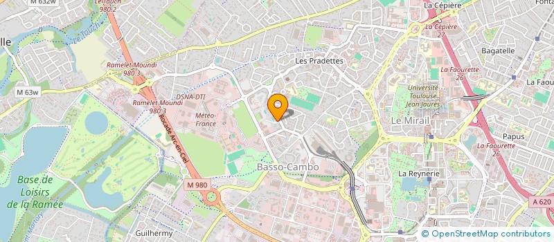 localisation de l'entreprise MONSIEUR YOUBA DJAOUTI à TOULOUSE
