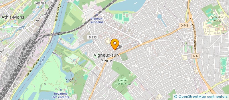 localisation de l'entreprise MONSIEUR YOUBA DOUKOURE à VIGNEUX-SUR-SEINE
