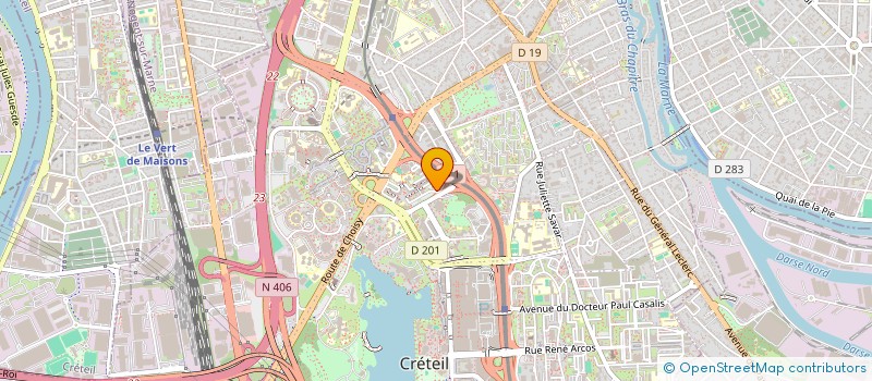 localisation de l'entreprise MONSIEUR YOUBA MANGASSOUBA  CRETEIL