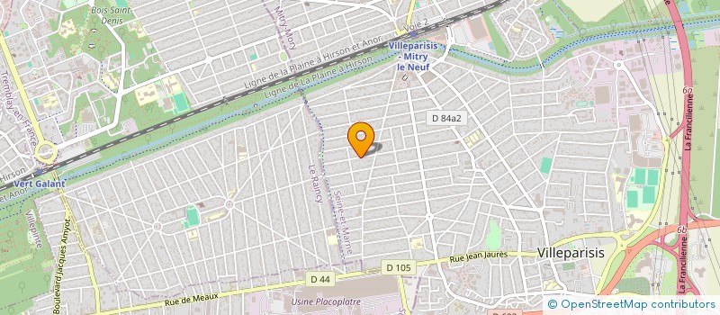 localisation de l'entreprise MONSIEUR YOUBA SANKARE  VILLEPARISIS