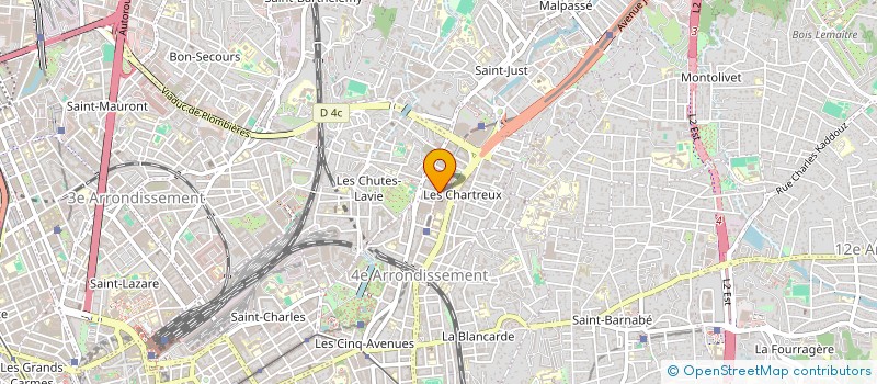 localisation de l'entreprise MONSIEUR YOUBA SLAIM à MARSEILLE