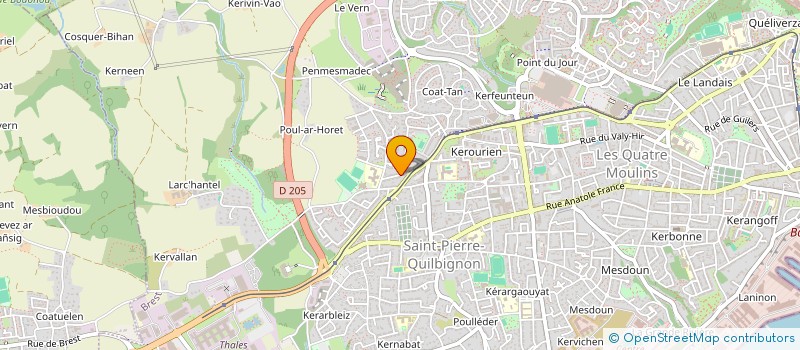 localisation de l'entreprise MONSIEUR YOUBOU CISSE à BREST
