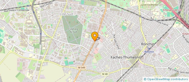 localisation de l'entreprise MONSIEUR YOUCEF ABDESLAMI à LILLE