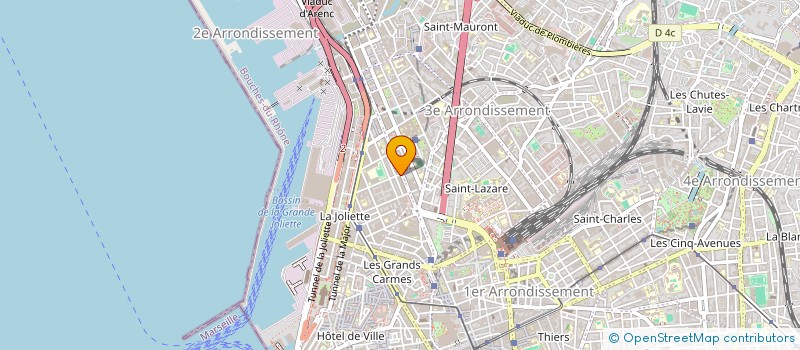 localisation de l'entreprise MONSIEUR YOUCEF ABDI à MARSEILLE