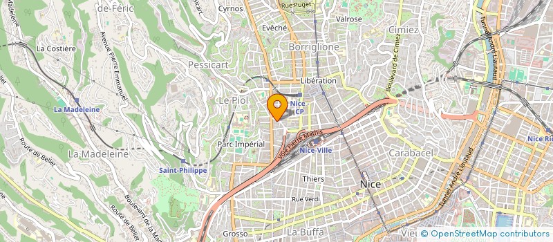 localisation de l'entreprise MONSIEUR YOUCEF ALGHAM à NICE