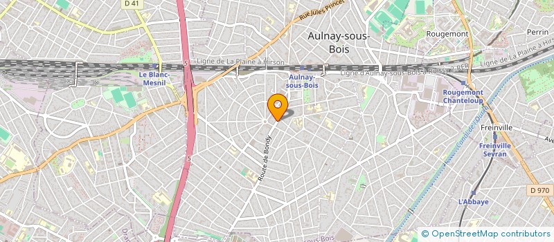 localisation de l'entreprise MONSIEUR YOUCEF ALIOUA à AULNAY-SOUS-BOIS