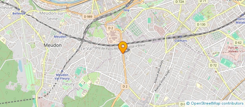 localisation de l'entreprise MONSIEUR YOUCEF ALIOUI à CLAMART