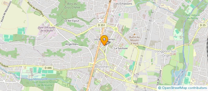 localisation de l'entreprise MONSIEUR YOUCEF AMAOUZ  MONTLHERY