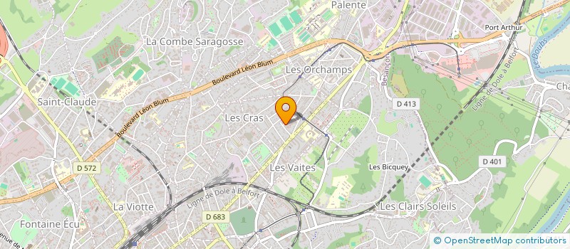 localisation de l'entreprise MONSIEUR YOUCEF AMMAR KHODJA à BESANCON