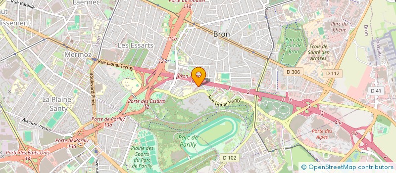 localisation de l'entreprise MONSIEUR YOUCEF AMZIANE  VENISSIEUX