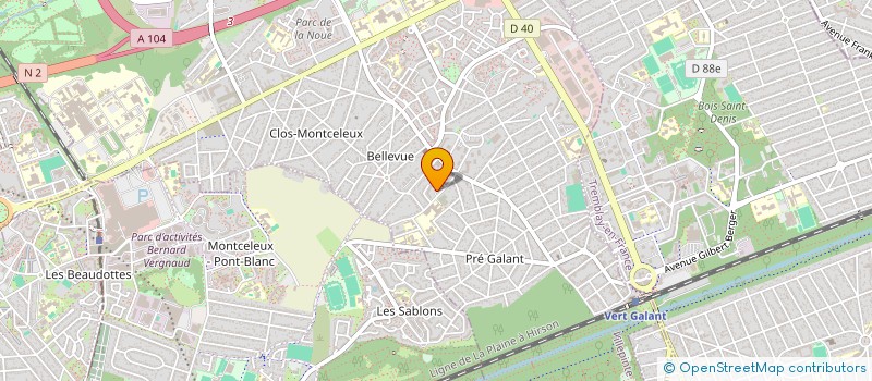 localisation de l'entreprise MONSIEUR YOUCEF AOUKLI à VILLEPINTE