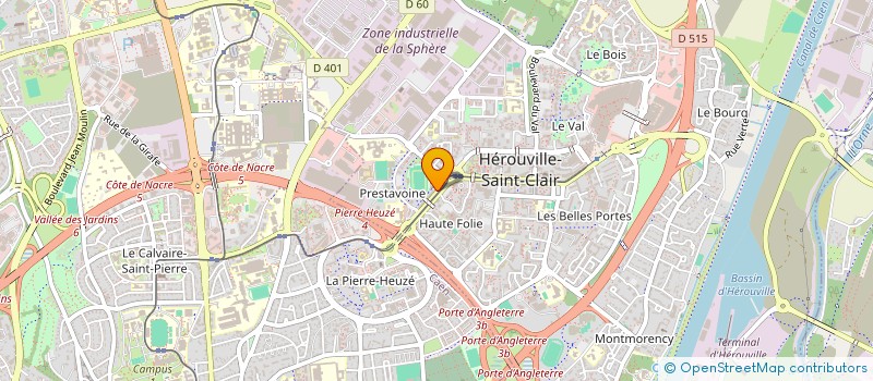 localisation de l'entreprise MONSIEUR YOUCEF AYACHI à HEROUVILLE-SAINT-CLAIR