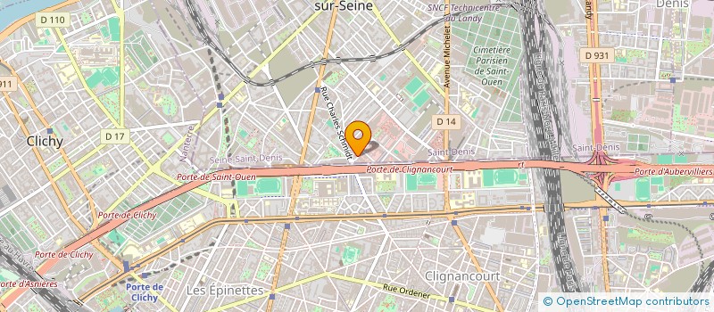 localisation de l'entreprise MONSIEUR YOUCEF AYADI à SAINT-OUEN-SUR-SEINE