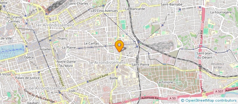 localisation de l'entreprise MONSIEUR YOUCEF AZIZ  MARSEILLE