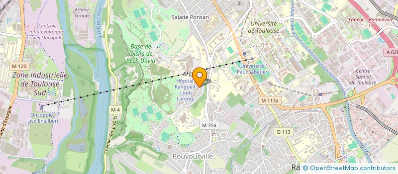 localisation de l'entreprise MONSIEUR YOUCEF BAHRI  TOULOUSE