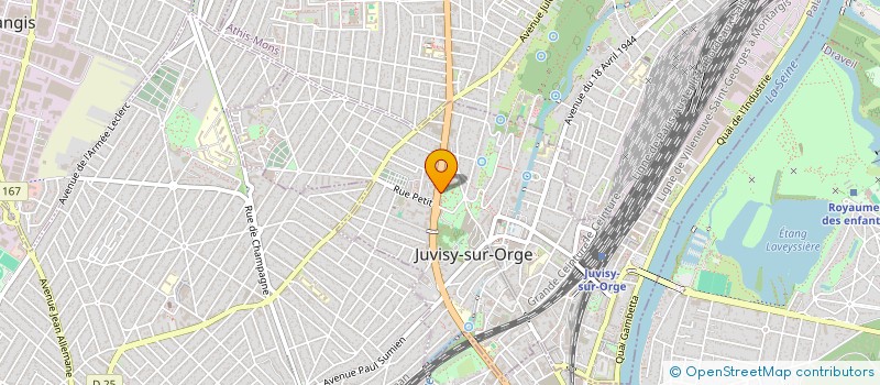localisation de l'entreprise MONSIEUR YOUCEF BAJAWI à JUVISY-SUR-ORGE