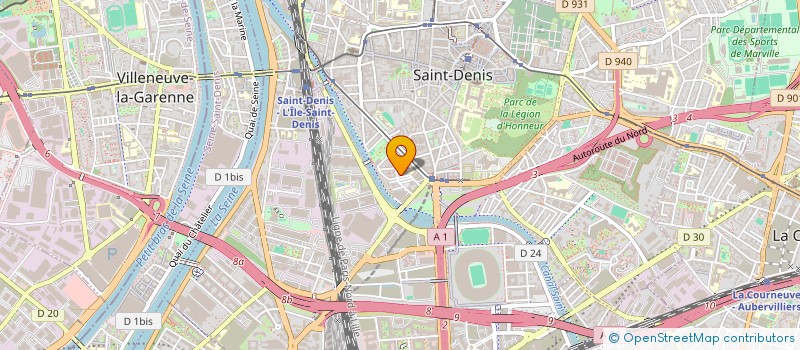 localisation de l'entreprise MONSIEUR YOUCEF BEDDEK  SAINT-DENIS