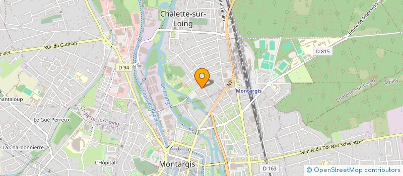 localisation de l'entreprise MONSIEUR YOUCEF BELARBI à CHALETTE-SUR-LOING