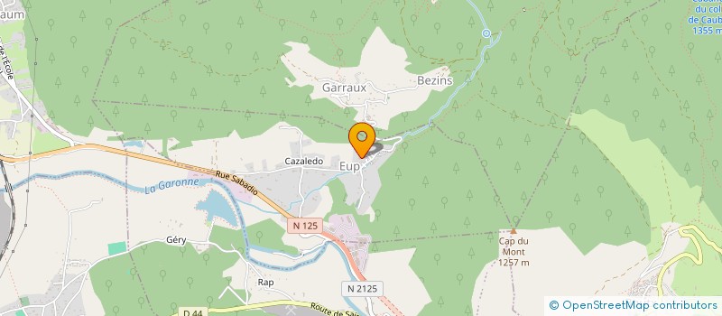 localisation de l'entreprise MONSIEUR YOUCEF BELHOCINE  SAINT-BEAT-LEZ