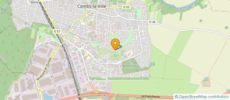 localisation de l'entreprise MONSIEUR YOUCEF BELHOCINI  COMBS-LA-VILLE