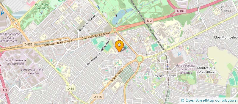 localisation de l'entreprise MONSIEUR YOUCEF BENCHAA  AULNAY-SOUS-BOIS