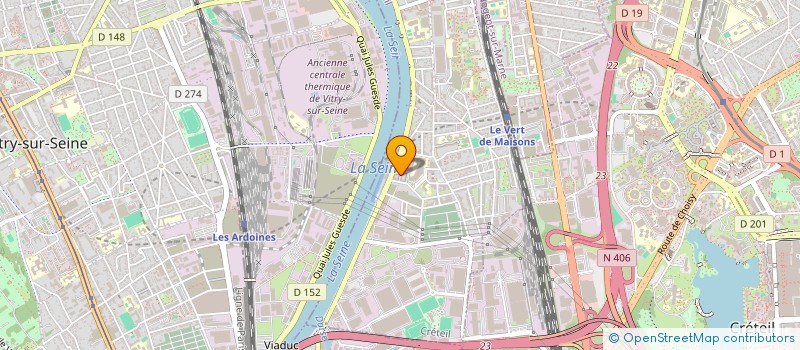 localisation de l'entreprise MONSIEUR YOUCEF BENCHEIKHA  ALFORTVILLE