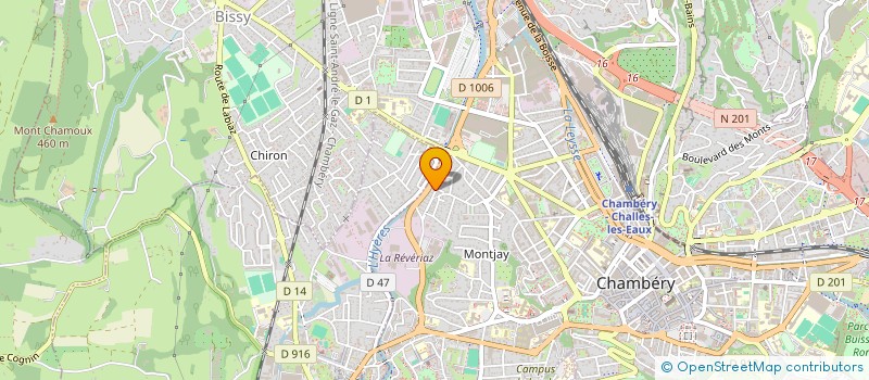 localisation de l'entreprise MONSIEUR YOUCEF BENDJEDDOU  CHAMBERY